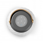 Nedis Bluetooth højttaler med Moodlight | 6 timer | Ambiance Design | 60 W | Mono | RGB / Varm Hvid | IPX5 | Kan parres | Grå / Hvid
