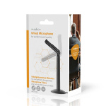 Nedis Mikrofon | Brugt til: Desktop / Notebook / Smartphone / Tablet | Kabel | 1x 3.5 mm Nedis Mikrofon | Brugt til: Desktop / Notebook / Smartphone / Tablet | Kabel | 1x 3.5 mm