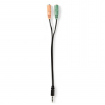 Nedis Mikrofon | Brugt til: Desktop / Notebook / Smartphone / Tablet | Kabel | 1x 3.5 mm