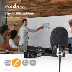 Nedis Mikrofon | Brugt til: Desktop / Notebook / Smartphone / Tablet | Kabel | 1x 3.5 mm