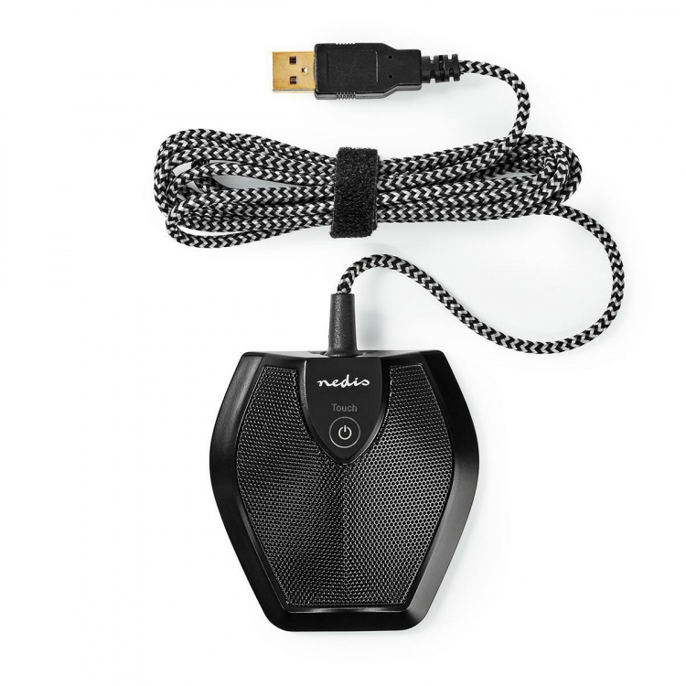 Nedis Mikrofon | Brugt til: Desktop / Notebook | Kabel | 1x USB