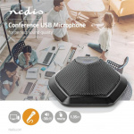 Nedis Mikrofon | Brugt til: Desktop / Notebook | Kabel | 1x USB