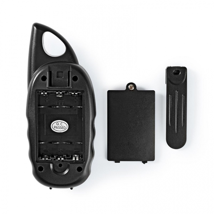 Nedis Walkie-talkie Set | 2 Håndsæt | Op til 3 km | Frekvens kanaler: 3 | PTT | Op til 3 Timer | Blå / Sort