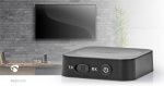Nedis Bluetooth® Transmitter | Tilslutninger indgang: 1x AUX | Tilslutninger udgang: 1x AUX | SBC | Op til 1 enhed | Op til 6 timer | Automatisk slukningsfunktion | Sort