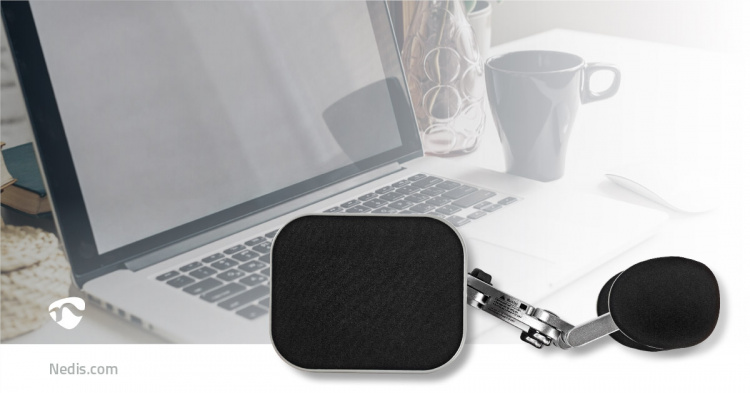 Nedis Arm Rest | Antal drejepunkter: 3 Drejepunkt(er) | Længde på underarmspuden: 150 | Maks. bære evne: 5 kg | Swivel-vinkel: 90 ° | Med musse platform