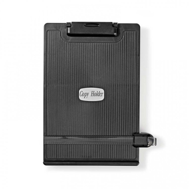Nedis Kopier Holder | Clip | Velegnet til papirstørrelse: A4 | Fuldt Bevægeligt / Justerbar vinkel | Swivel-vinkel: 360 °