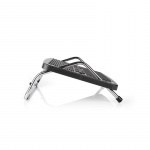 Nedis Fodstøtte | Justerbar vinkel | Sort | Metal / Plastik