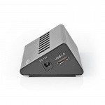 Nedis USB-hub | USB Micro-B Female | USB-A Female | 8-Port port(s) | QC3.0 / USB 3.2 Gen 1 | Strømforsyning / USB Drevet | 5 Gbps | 8x USB