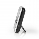 Nedis Kød Termometer | Alarm / Timer | LCD | 0 - 250 °C | Sort / Sølv