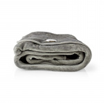 Nedis Elektrisk Tæppe | Overtæppe | 1 Person | 180 x 130 cm | 9 Varmeindstillinger | 9 h | Vaskbar | Overophedningsbeskyttelse | Digital kontrol | Fleece