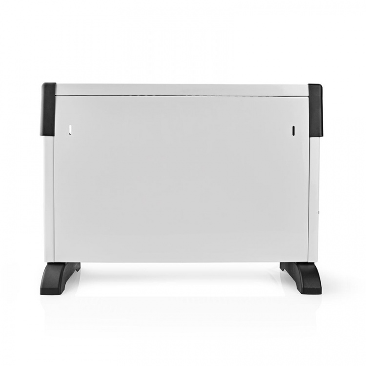 Nedis Elradiator | 2000 W | 3 Varmeindstillinger | Justerbar termostat | Fald over beskyttelse | Integrerede håndtag | Hvid