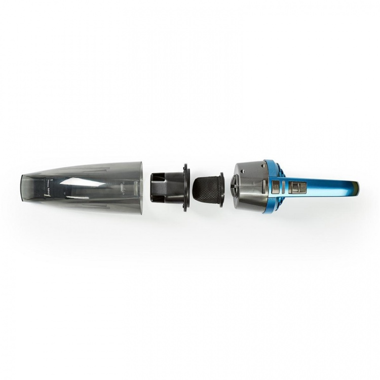 Nedis Håndholdt støvsuger | 75 W | Opladningsbar | Tør / Våd | Li-Ion | Blå / Grå