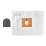 Nedis Støvsugerpose | 10 stk. | Syntetisk | Mest solgt for: Nedis® VCBG300-Series | Hvid