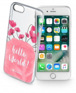 CellularLine Bloom, TPU shell iPhone 7/8/SE(2nd gen), Transparent med blomster