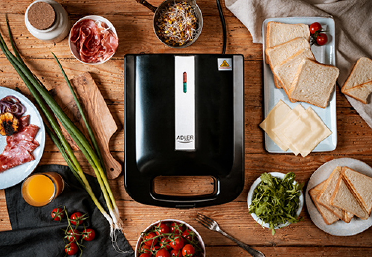 Adler Sandwichgrill til 4 sandwiches Adler Sandwichgrill til 4 sandwiches