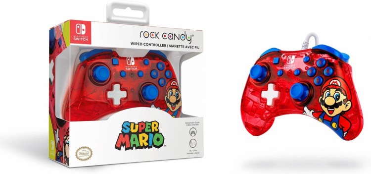 Super Mario håndholdt controller, Nintendo Switch Super Mario håndholdt controller, Nintendo Switch