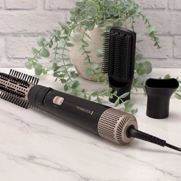 Remington Powerful Hot Air Brush med 3 stylingtilbehør