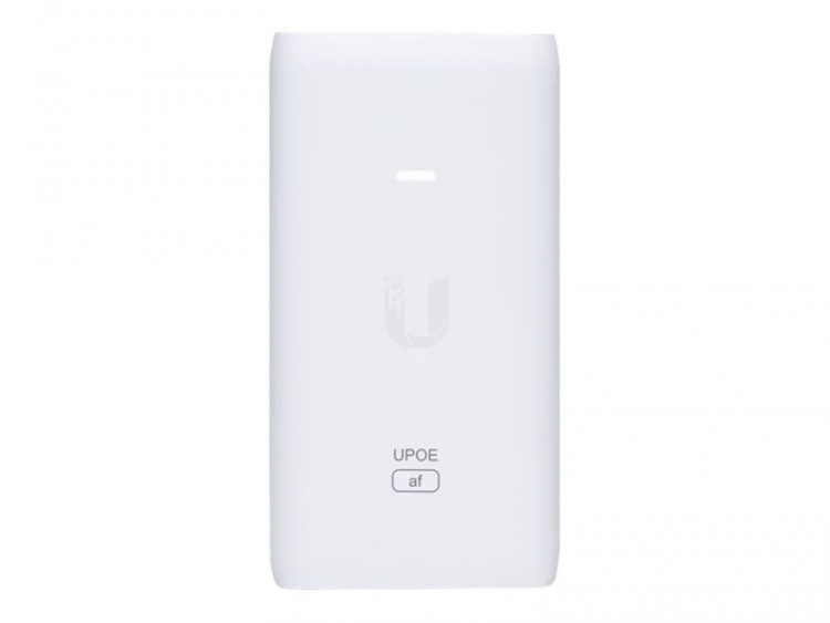 Ubiquiti Networks U-POE-AF Injektor 48 V, hvid
