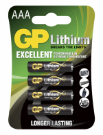 GP Litium AAA 4-pak (B)