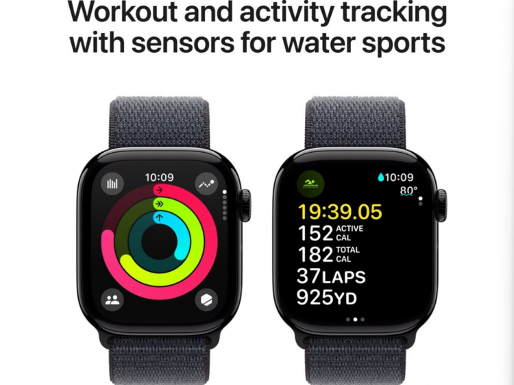 Apple Watch Series 10 46mm GPS + LTE Aluminium (rosagul)