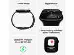 Apple Watch Series 10 46 mm GPS Aluminium (sølv)