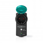 Nedis RF-Stik | Mesh / RF, frequency 433 Mhz | IP44 | 3680 W | EU stik / Type F (CEE 7/7) | -20 - 50 °C | Grøn / Sort