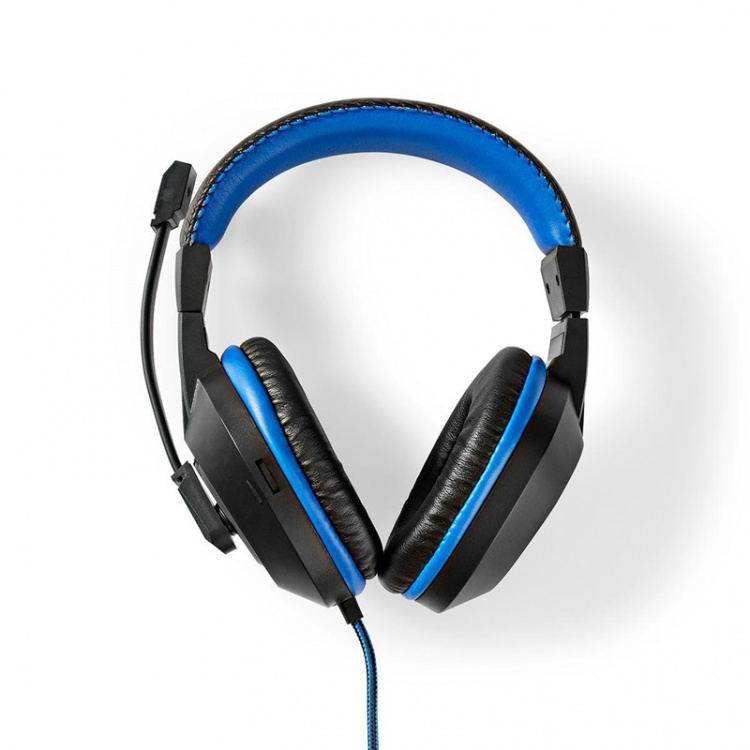 Nedis Gaming Combo Kit | 4-i-1 | Tastatur, Headset, Mus og musemåtte | Blå / Sort | QWERTZ | DE layout