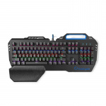 Nedis Wired Gaming Keyboard | USB | Mekaniske Taster | RGB | US international | US layout | USB Drevet | Strømkabellængde: 1.70 m | Gaming