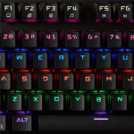 Nedis Wired Gaming Keyboard | USB | Mekaniske Taster | RGB | US international | US layout | USB Drevet | Strømkabellængde: 1.70 m | Gaming