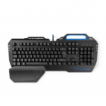 Nedis Wired Gaming Keyboard | USB | Mekaniske Taster | RGB | Nordisk | ND layout | USB Drevet | Strømkabellængde: 1.70 m | Gaming