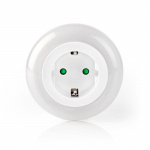 Nedis Plug-In LED natlys | Dag/nat sensor | 3680 W | 10 lm | Blå / Grøn / Hvid