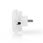 Nedis Plug-In LED natlys | Dag/nat sensor | 3680 W | 10 lm | Blå / Grøn / Hvid