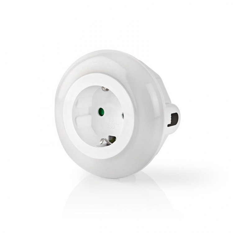 Nedis Plug-In LED natlys | Dag/nat sensor | 3680 W | 10 lm | Blå / Grøn / Hvid