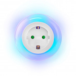 Nedis Plug-In LED natlys | Dag/nat sensor | 3680 W | 10 lm | Blå / Grøn / Hvid