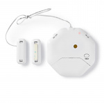 Nedis Dør Vindue Alarm | Batteri | 2x CR2032 | 85 dB | Hvid