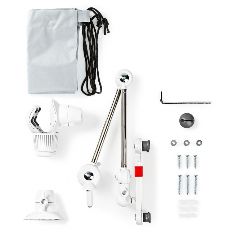 Nedis Tabletstativ | Universal | Interaktiv | Hvid / Metal Nedis Tabletstativ | Universal | Interaktiv | Hvid / Metal