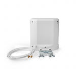 Nedis 5G / 4G / 3G antenne | 5G | Indendørs eller udendørs | 698-5000 MHz | Forstærkning: 6 dB | 2.50 m | Hvid