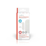 Nedis SmartLife Dørvinduessensor | Zigbee 3.0 | Batteri | Android™ / IOS | Hvid