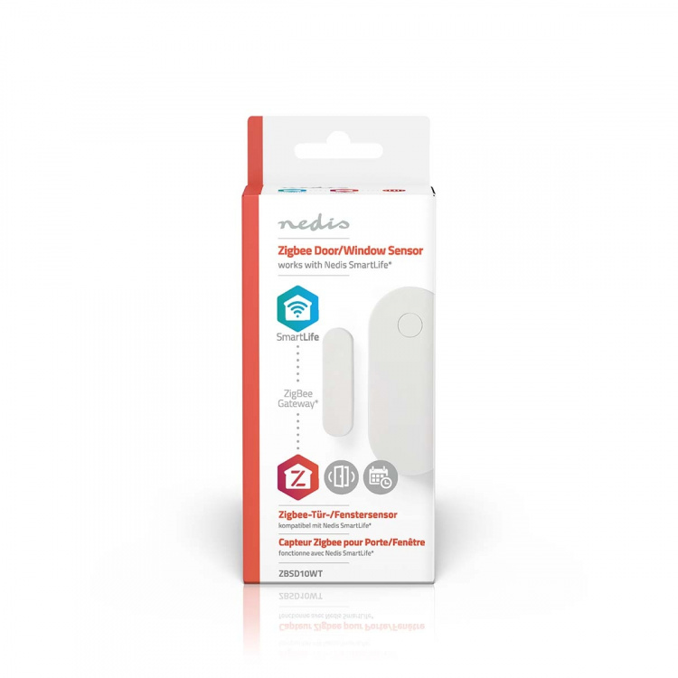 Nedis SmartLife Dørvinduessensor | Zigbee 3.0 | Batteri | Android™ / IOS | Hvid