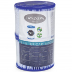 Bestway Filterpatron til Lay-Z-Spa (VI) 2-pak