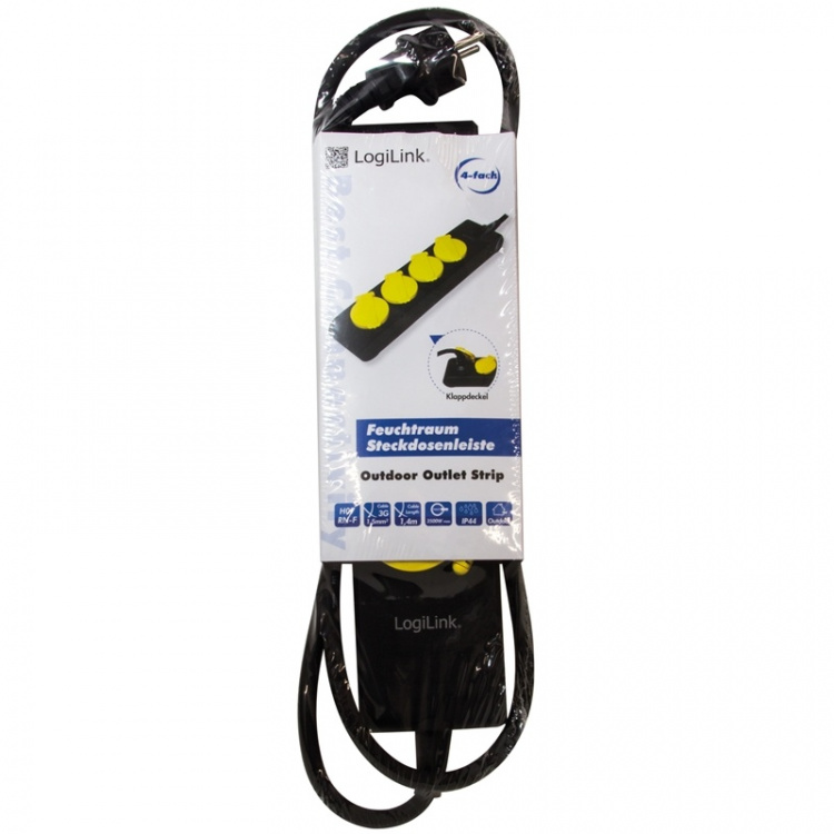 LogiLink Grenuttag 4-vägs Utomhusbruk I