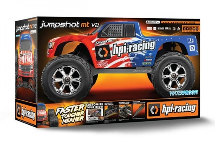 HPI Jumpshot MT V2 - Red/Blue HPI Jumpshot MT V2 - Red/Blue