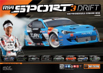HPI Sport 3 Drift Dai Yoshihara Subaru BRZ HPI Sport 3 Drift Dai Yoshihara Subaru BRZ