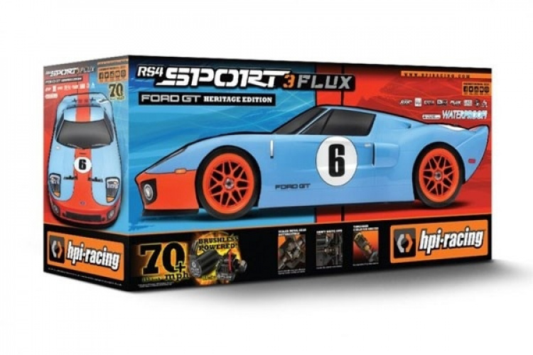 HPI Sport 3 Flux Ford GT Heritage Edition HPI Sport 3 Flux Ford GT Heritage Edition