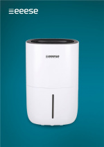 Adam - avfuktare 100m2, 44dB, wifi - Google Home, timer, 2 hastigheter, torkfun