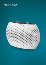 Tim - kompakt avfuktare, 780 g, 5m2, uppladdningsbar, ljudlös, kiselgel