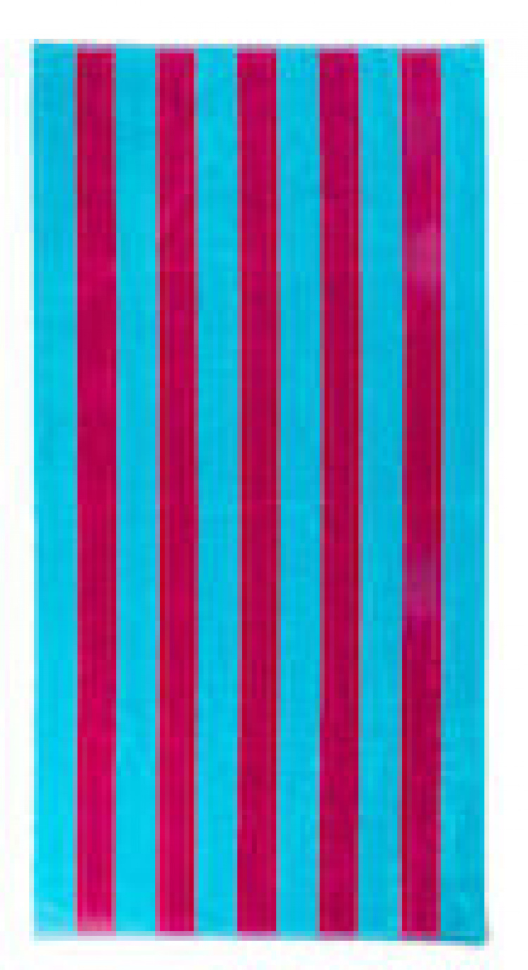 Lord Nelson VICTORY Beach Towel Cabana, Turkos/Ceris, 80x160 cm