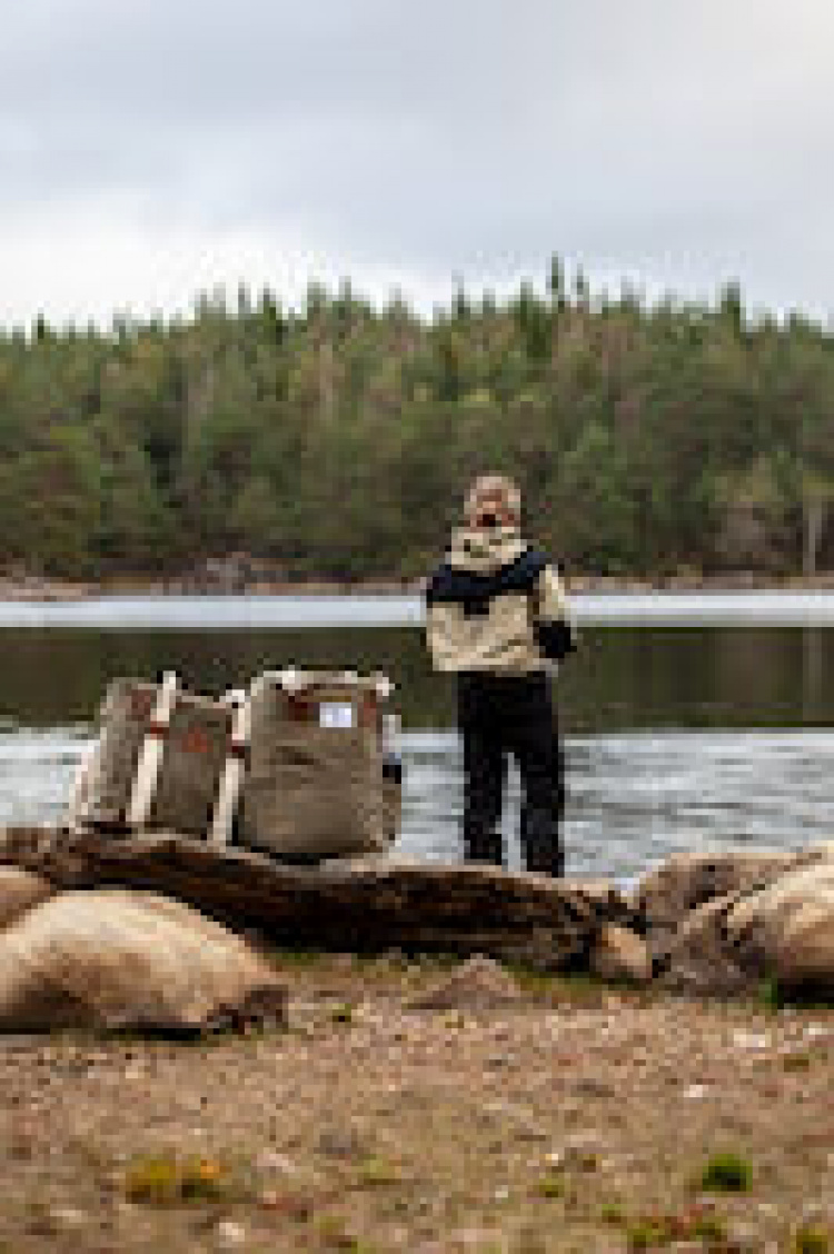 Orrefors Hunting Kylväska, Marin, 38x32x24 cm