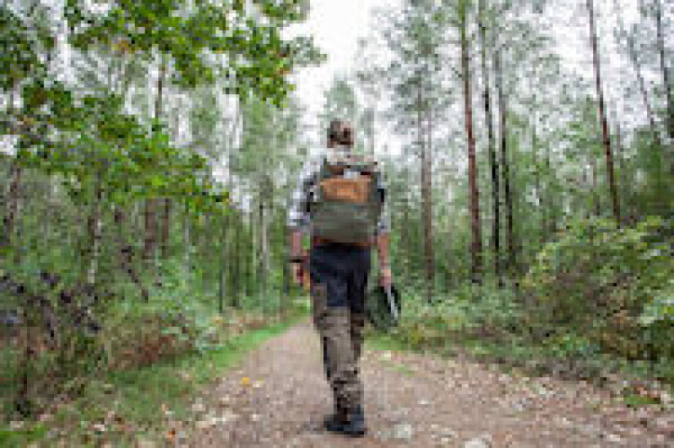 Orrefors Hunting Kylryggsäck, Marin, 30x18x43 cm