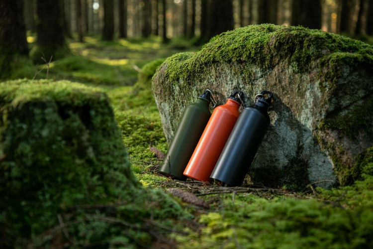 Orrefors Hunting Aluminiumflaska, Svart